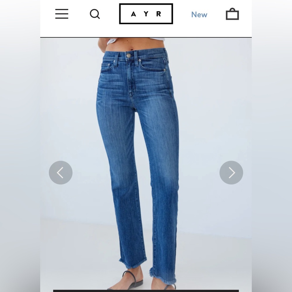 Ayr bomb pop jeans in size 28 short